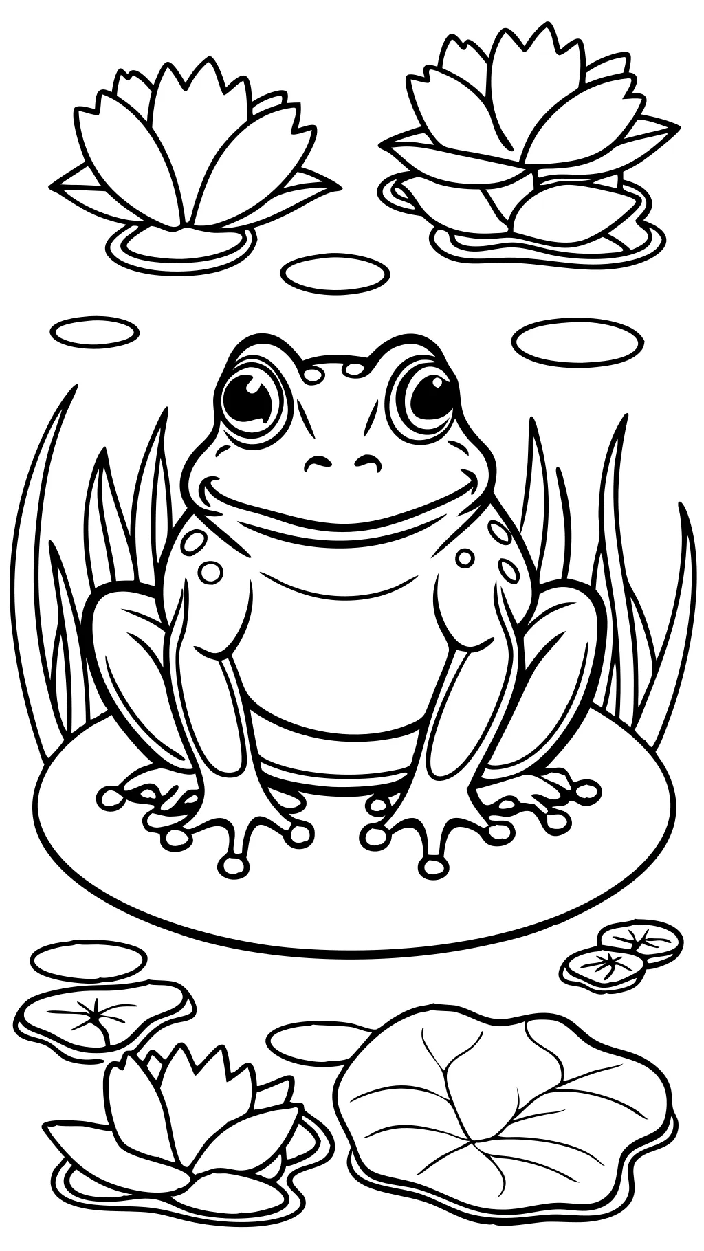 coloriage de crapaud